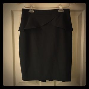 Express Peplum pencil skirt
